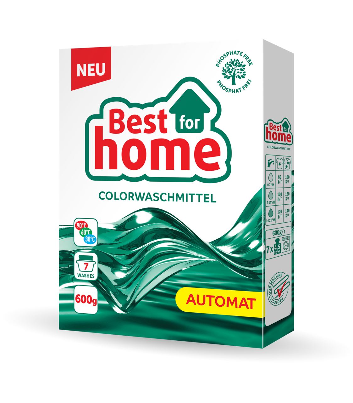 🧺 BEST4HOME Universal veļas pulveris 500g